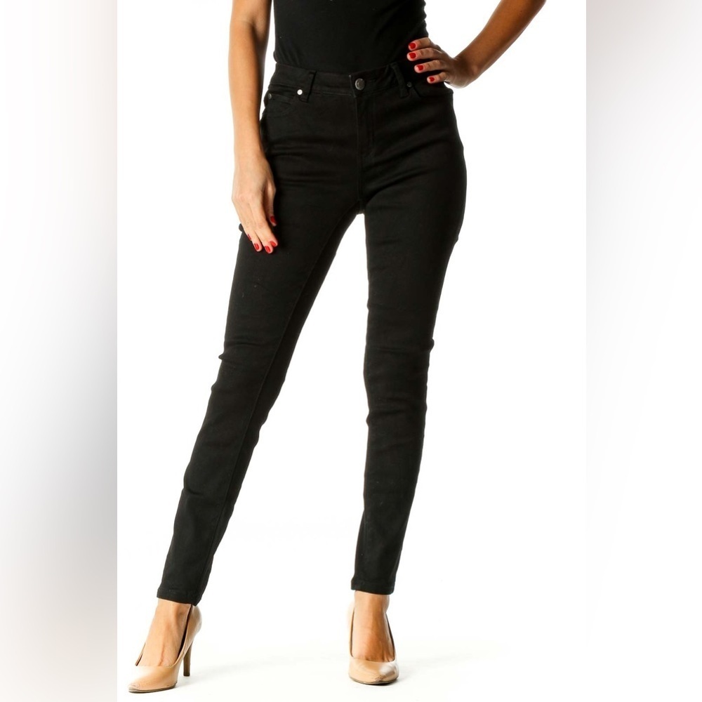 Simply Vera Vera Wang Skinny Ankle Denim Jeans Black Size 12